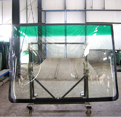 China Golden Dragon Bus Window Glass , Custom Strong Tempered Bus Windscreen Glass supplier